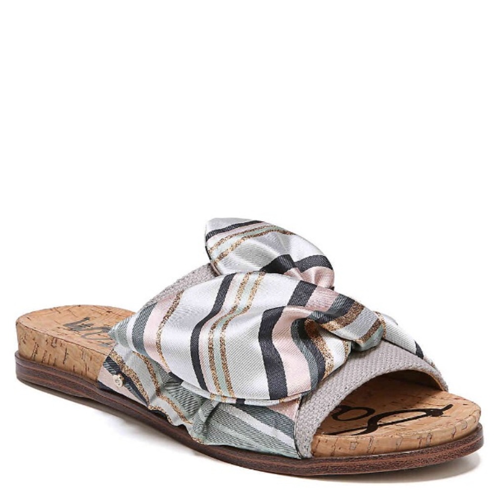 Sam Edelman Striped Sandals, NEW in box